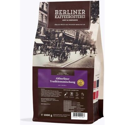 Berliner Kaffeerösterei Altberliner Traditionsmischung - Kaffee Berliner Kaffeerösterei Altberliner Traditionsmischung - Kaffee