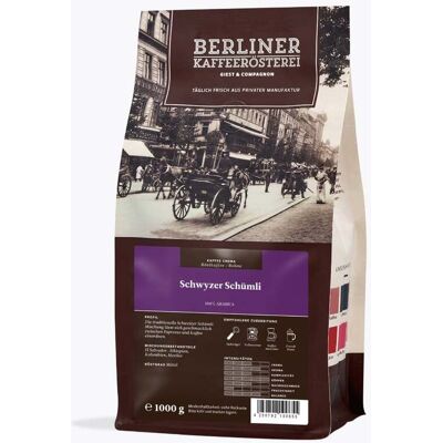 Berliner Kaffeerösterei Schwyzer Schümli - Kaffee Berliner Kaffeerösterei Schwyzer Schümli - Kaffee