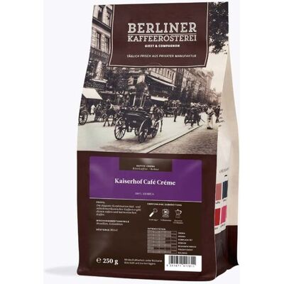 Berliner Kaffeerösterei Café Créme Kaiserhof - Kaffee Berliner Kaffeerösterei Café Créme Kaiserhof - Kaffee