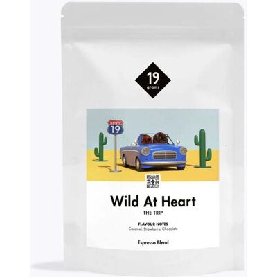 19grams Wild at Heart Espresso - 250 g Ganze Bohne - Intensität 4/6 19grams Wild at Heart Espresso - 250 g Ganze Bohne - Intensität 4/6
