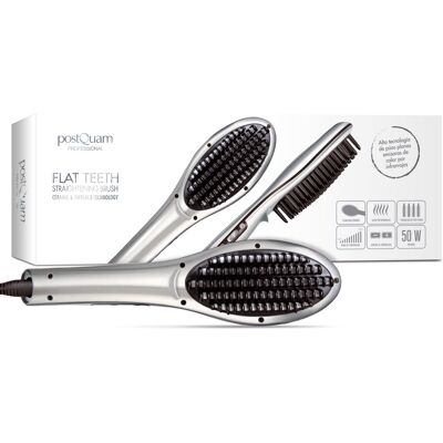Postquam - Flat Teeth Straightening Brush - Haarglätter Postquam - Flat Teeth Straightening Brush - Haarglätter