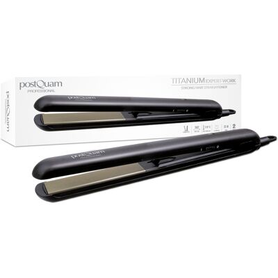Id Italian Titanium Profi Glätteisen - 35W Schwarz Id Italian Titanium Profi Glätteisen - 35W Schwarz