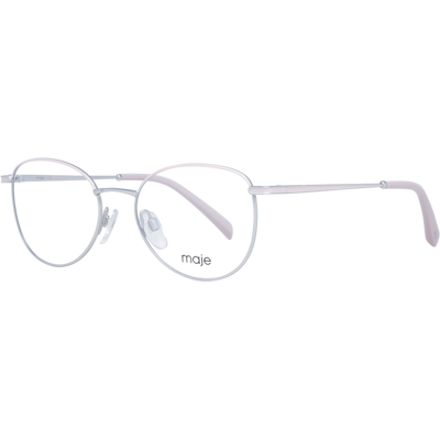 Maje Silber Ovale Brille - Brillenfassung Maje Silber Ovale Brille - Brillenfassung