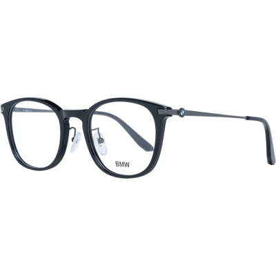 BMW Schwarze Unisex Brille - Runde - 52mm BMW Schwarze Unisex Brille - Runde - 52mm