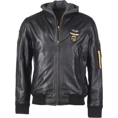 Top Gun Lederjacke TGJ1004 Schwarz L Top Gun Lederjacke TGJ1004 Schwarz L