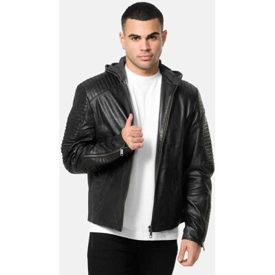 Tazzio Herren Lederjacke Biker-Look Schwarz M Tazzio Herren Lederjacke Biker-Look Schwarz M