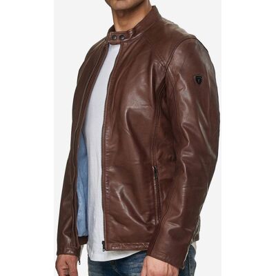Tazzio Herren Jacke Lederjacke Echtleder Kamel S Tazzio Herren Jacke Lederjacke Echtleder Kamel S