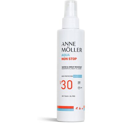 Anne Moller Aqua Non Stop Wasser- Und Schweißfeste Sprühlotion Lsf 30 175 ml Einheitsgröße Anne Moller Aqua Non Stop Wasser- Und Schweißfeste Sprühlotion Lsf 30 175 ml Einheitsgröße