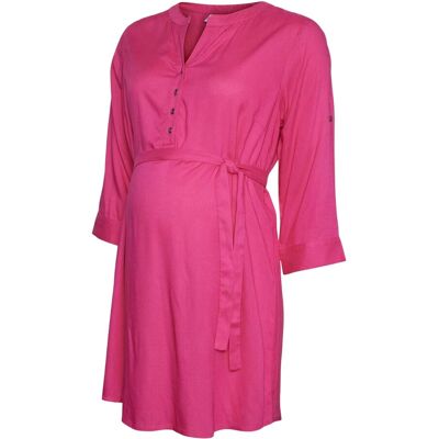 Mamalicious - Tunikakleid für Damen, Regulär, 3/4 Ärmel (Fuchsia Lila) Rosa EU 38 / UK 10 Mamalicious - Tunikakleid für Damen, Regulär, 3/4 Ärmel (Fuchsia Lila) Rosa EU 38 / UK 10