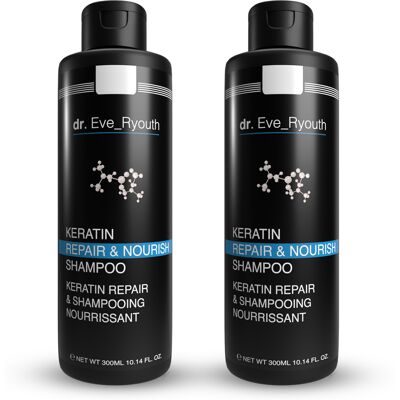 Dr. ever youth Eve_Ryouth Shampoo - Keratin-Reparatur & Nährstoff - 600ml Dr. ever youth Eve_Ryouth Shampoo - Keratin-Reparatur & Nährstoff - 600ml