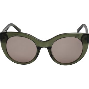 DKNY Damen Cat-Eye Oversize Sonnenbrille DK517S Grün Einheitsgröße DKNY Damen Cat-Eye Oversize Sonnenbrille DK517S Grün Einheitsgröße