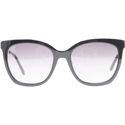 Schwarze Sonnenbrille mit grauem Verlaufsglas von Calvin Klein Schwarz Einheitsgröße Schwarze Sonnenbrille mit grauem Verlaufsglas von Calvin Klein Schwarz Einheitsgröße