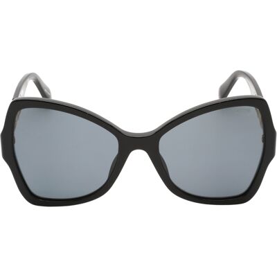 Moschino MOS099 807 IR Schwarze Sonnenbrille Schwarz Einheitsgröße Moschino MOS099 807 IR Schwarze Sonnenbrille Schwarz Einheitsgröße