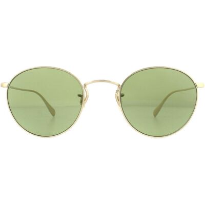 Oliver Peoples Les peuples oliver ronds unisexes or vertes c en lunettes de soleil Gold Einheitsgröße Oliver Peoples Les peuples oliver ronds unisexes or vertes c en lunettes de soleil Gold Einheitsgröße
