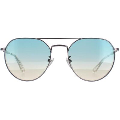 Police Aviator Unisex Glänzend Ruthenium Rauch Spiegel Silber SPLF14 Urban 7 Silber Einheitsgröße Police Aviator Unisex Glänzend Ruthenium Rauch Spiegel Silber SPLF14 Urban 7 Silber Einheitsgröße