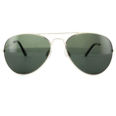 Polaroid Aviator Unisex Gold Grün Polarisierte Sonnenbrille Gold Einheitsgröße Polaroid Aviator Unisex Gold Grün Polarisierte Sonnenbrille Gold Einheitsgröße