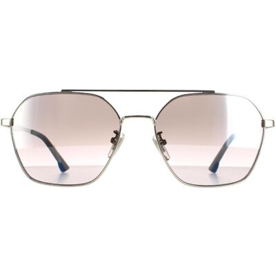 Police Aviator Mens Shiny Palladium Smoke Silber Spiegel SPL771 Vibe 2 Silber Einheitsgröße Police Aviator Mens Shiny Palladium Smoke Silber Spiegel SPL771 Vibe 2 Silber Einheitsgröße