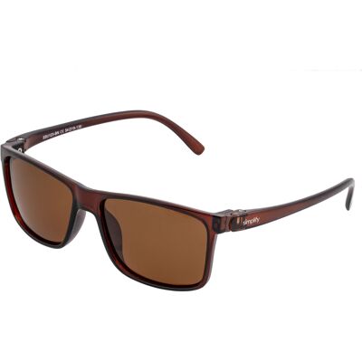 Ellis Polarisierte Sonnenbrille von Simplify Braun Einheitsgröße Ellis Polarisierte Sonnenbrille von Simplify Braun Einheitsgröße