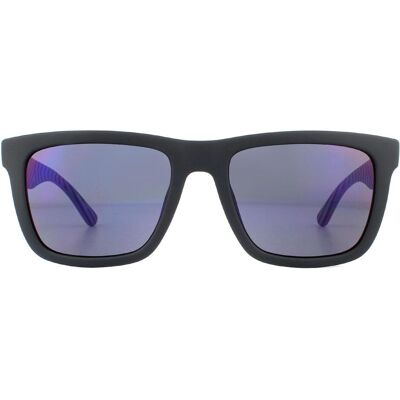Lacoste Rectangle Mens Matte Blue Navy Blue Sonnenbrillen Blau Einheitsgröße Lacoste Rectangle Mens Matte Blue Navy Blue Sonnenbrillen Blau Einheitsgröße