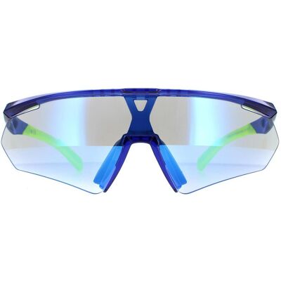 Adidas SP0027 91X bleu givré vario miroir bleu photochromique lunettes de soleil Blau Einheitsgröße Adidas SP0027 91X bleu givré vario miroir bleu photochromique lunettes de soleil Blau Einheitsgröße