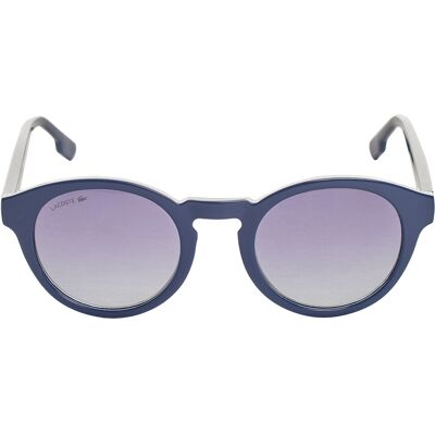 Lacoste Acetat-Sonnenbrille mit runder Form L952SRG Herren Blau Einheitsgröße Lacoste Acetat-Sonnenbrille mit runder Form L952SRG Herren Blau Einheitsgröße