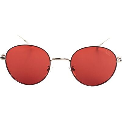 Must Have Runde polarisierte Sonnenbrille mit UV-Schutz 400 EVEN Unisex Rot Einheitsgröße Must Have Runde polarisierte Sonnenbrille mit UV-Schutz 400 EVEN Unisex Rot Einheitsgröße