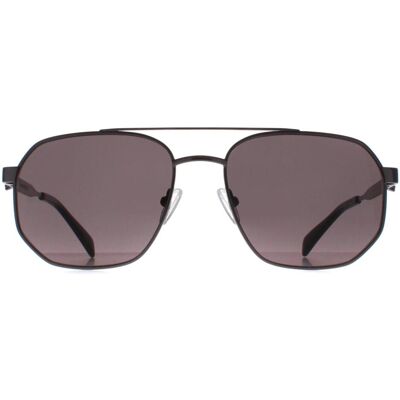 Alexander McQueen Pilotenbrille Unisex Ruthenium Grau AM0458S Grau Einheitsgröße Alexander McQueen Pilotenbrille Unisex Ruthenium Grau AM0458S Grau Einheitsgröße