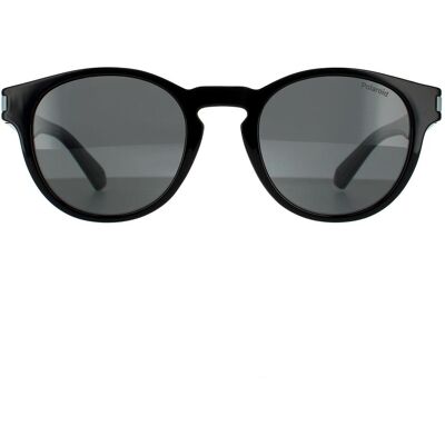 Polaroid Runde Unisex Schwarz Grau Polarisierte Sonnenbrille Schwarz Einheitsgröße Polaroid Runde Unisex Schwarz Grau Polarisierte Sonnenbrille Schwarz Einheitsgröße