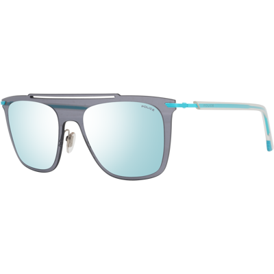 Police Polizei-Sonnenbrille SPL581 SG1X 52 Blau Einheitsgröße Police Polizei-Sonnenbrille SPL581 SG1X 52 Blau Einheitsgröße