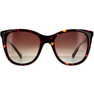 Polaroid Square Womens Havanna Braun Gradient Polarisierte Sonnenbrille Braun Einheitsgröße Polaroid Square Womens Havanna Braun Gradient Polarisierte Sonnenbrille Braun Einheitsgröße