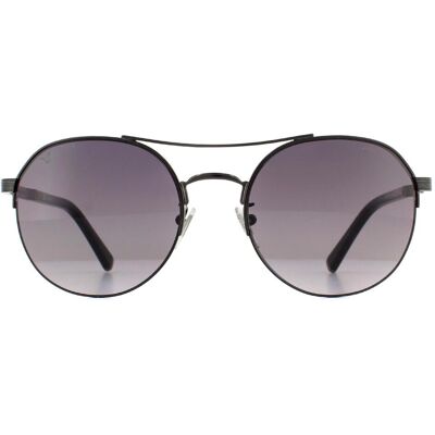 Police Aviator Mens Shiny Gunmetal Smoke Gradient Sonnenbrille Grau Einheitsgröße Police Aviator Mens Shiny Gunmetal Smoke Gradient Sonnenbrille Grau Einheitsgröße