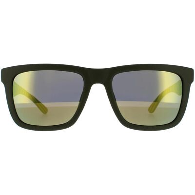 Lacoste Rectangle Mens Matte Green Green Mirror Sonnenbrillen Grün Einheitsgröße Lacoste Rectangle Mens Matte Green Green Mirror Sonnenbrillen Grün Einheitsgröße