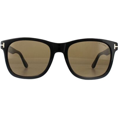 Tom Ford Lunettes De Soleil 0595 Eric 01J Brillant Noir Brun Schwarz Einheitsgröße Tom Ford Lunettes De Soleil 0595 Eric 01J Brillant Noir Brun Schwarz Einheitsgröße