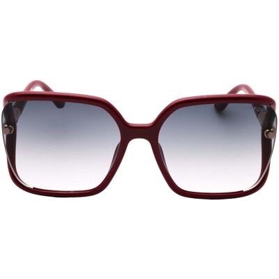 Tom Ford - Sonnenbrille mit Farbverlauf und glänzendem Fuchsia-Rahmen Violett Einheitsgröße Tom Ford - Sonnenbrille mit Farbverlauf und glänzendem Fuchsia-Rahmen Violett Einheitsgröße