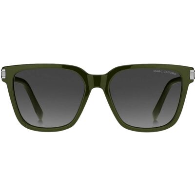 Marc Jacobs - Dunkelgraue Sonnenbrille mit dunkelgrünen SF-Gläsern Grün Einheitsgröße Marc Jacobs - Dunkelgraue Sonnenbrille mit dunkelgrünen SF-Gläsern Grün Einheitsgröße