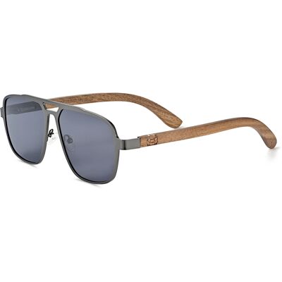 Earth Wood Avila Polarisierte Sonnenbrille - Dunkelbraun/Schwarz Dunkelbraun Einheitsgröße Earth Wood Avila Polarisierte Sonnenbrille - Dunkelbraun/Schwarz Dunkelbraun Einheitsgröße