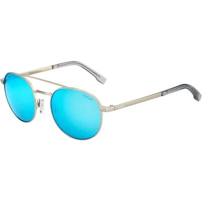 Bolle Bollé OVA Blau Polarisierte Silberne Sonnenbrille Silber Einheitsgröße Bolle Bollé OVA Blau Polarisierte Silberne Sonnenbrille Silber Einheitsgröße