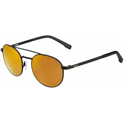 Bolle Bollé OVA Gold Polarisierende Schwarze Sonnenbrille Schwarz Einheitsgröße Bolle Bollé OVA Gold Polarisierende Schwarze Sonnenbrille Schwarz Einheitsgröße