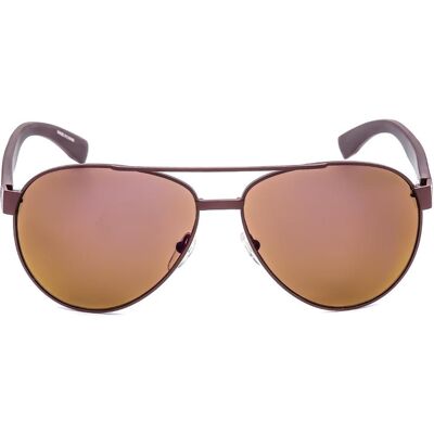 Lacoste - Matt-Sonnenbrille für Herren (Braun) Braun Einheitsgröße Lacoste - Matt-Sonnenbrille für Herren (Braun) Braun Einheitsgröße