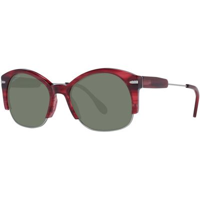 Serengeti Rote Acetat- und Metallsonnenbrille Rot Einheitsgröße Serengeti Rote Acetat- und Metallsonnenbrille Rot Einheitsgröße