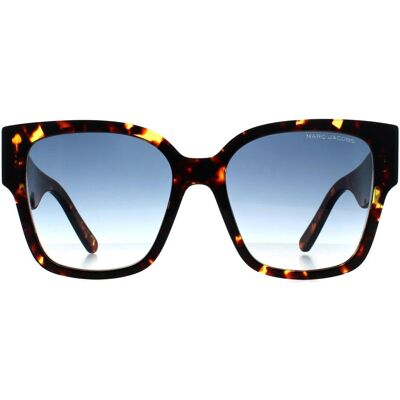 Marc Jacobs Square Damen Dunkel Havanna Blau Gradient MARC 698/S Braun Einheitsgröße Marc Jacobs Square Damen Dunkel Havanna Blau Gradient MARC 698/S Braun Einheitsgröße