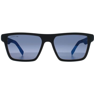 Lacoste Rectangle Mens Matte Schwarz Blau Blau L998S Schwarz Einheitsgröße Lacoste Rectangle Mens Matte Schwarz Blau Blau L998S Schwarz Einheitsgröße