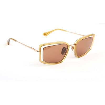 Ana Hickmann Sonnenbrille AH3322 T01 54 Gelb Einheitsgröße Ana Hickmann Sonnenbrille AH3322 T01 54 Gelb Einheitsgröße