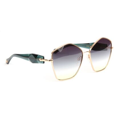 Ana Hickmann Sonnenbrille AH3285 05B 61 Gold Einheitsgröße Ana Hickmann Sonnenbrille AH3285 05B 61 Gold Einheitsgröße