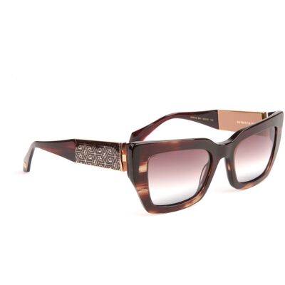 Ana Hickmann Sonnenbrille AH9408 E01 53 Braun Einheitsgröße Ana Hickmann Sonnenbrille AH9408 E01 53 Braun Einheitsgröße