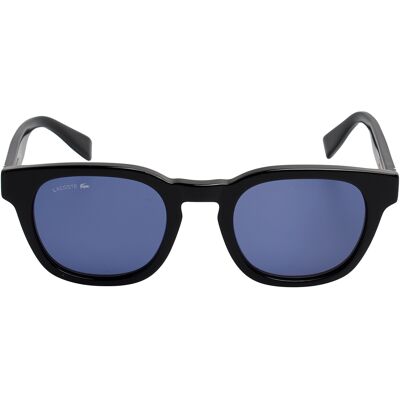 Lacoste Herren Oval Ripsband Acetat Sonnenbrille L6015S Schwarz Einheitsgröße Lacoste Herren Oval Ripsband Acetat Sonnenbrille L6015S Schwarz Einheitsgröße