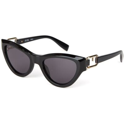 Furla Sonnenbrille Glänzendes Schwarz Schwarz Einheitsgröße Furla Sonnenbrille Glänzendes Schwarz Schwarz Einheitsgröße