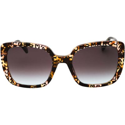 Marc Jacobs Sonnenbrille In Braun-türkis Gold Einheitsgröße Marc Jacobs Sonnenbrille In Braun-türkis Gold Einheitsgröße