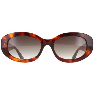 Ted Baker TB1758 Daisie 100 Glanz klassisch schildpatt braun Farbverlauf Sonnenbrille Braun Einheitsgröße Ted Baker TB1758 Daisie 100 Glanz klassisch schildpatt braun Farbverlauf Sonnenbrille Braun Einheitsgröße