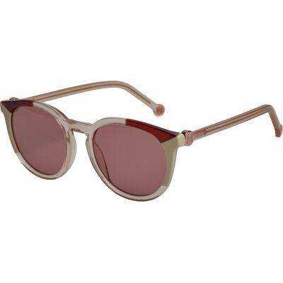 Carolina Herrera Damen-Oval-Sonnenbrille CH0053/S Braun Einheitsgröße Carolina Herrera Damen-Oval-Sonnenbrille CH0053/S Braun Einheitsgröße